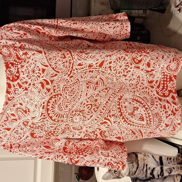 Z women's Talbots casred stretch 3/4 sleeve plus size top 2X - Picture 1 of 3